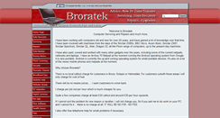 Desktop Screenshot of broratek.co.uk
